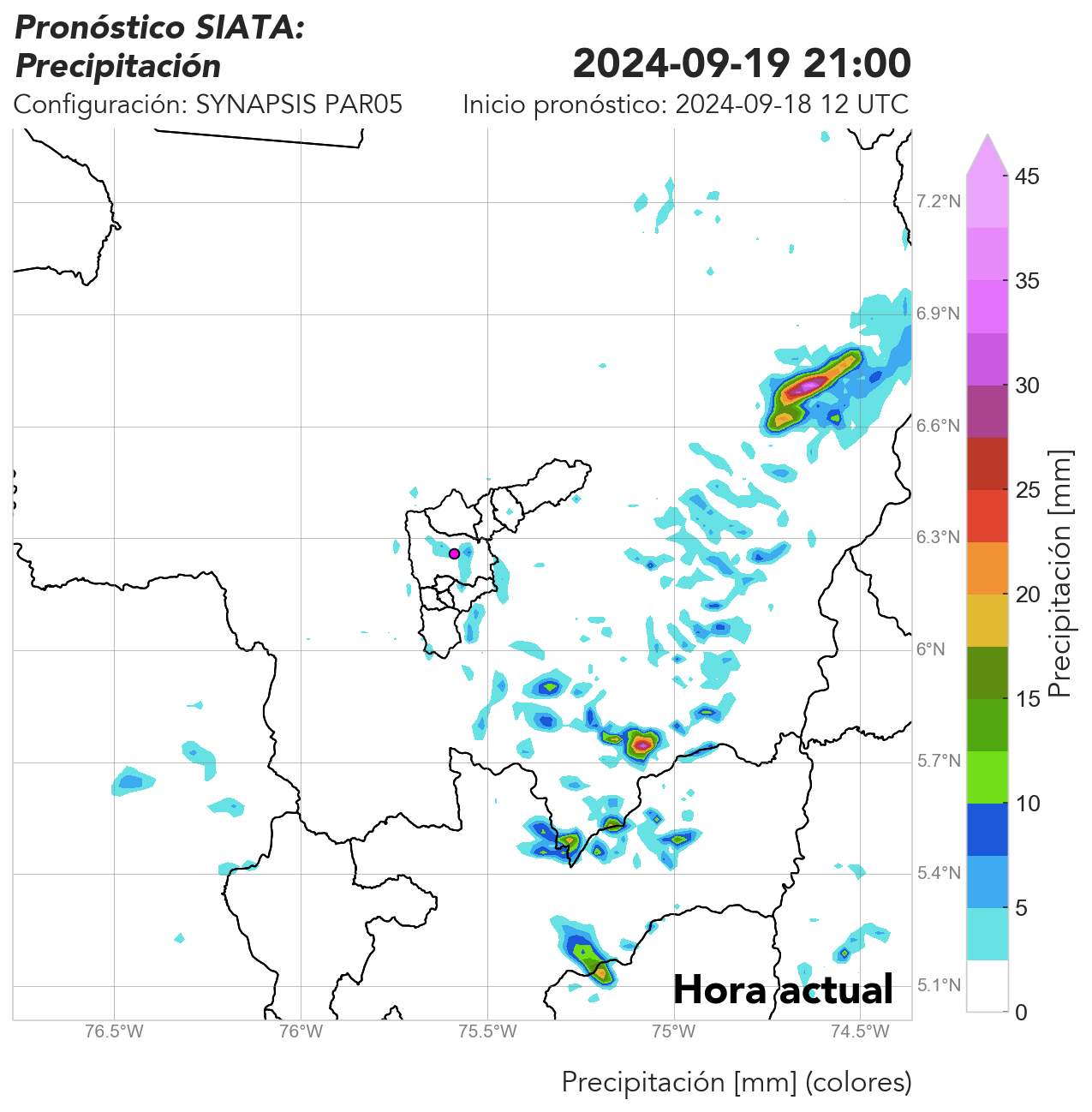 SYNAPSIS PAR05: Precipitación